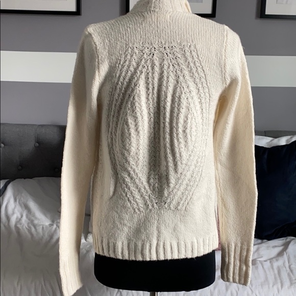 🆕NWT Hollister Open Cardigan Fringe Knit Sweater - Picture 4 of 5